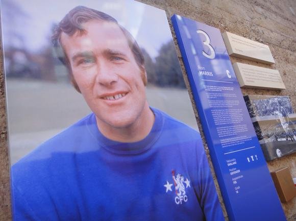 Chelsea Wall of Fame-Ron Harris/Peterjon Cresswell