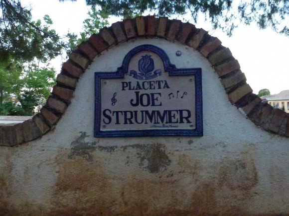 Placeta Joe Strummer/Harvey Holtom
