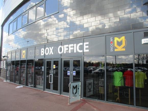 MK Dons tickets/Peterjon Cresswell