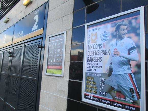 MK Dons tickets/Peterjon Cresswell