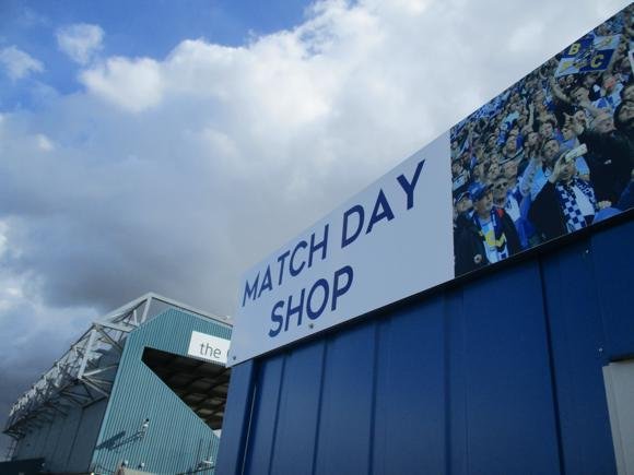Bristol Rovers club shop/Peterjon Cresswell