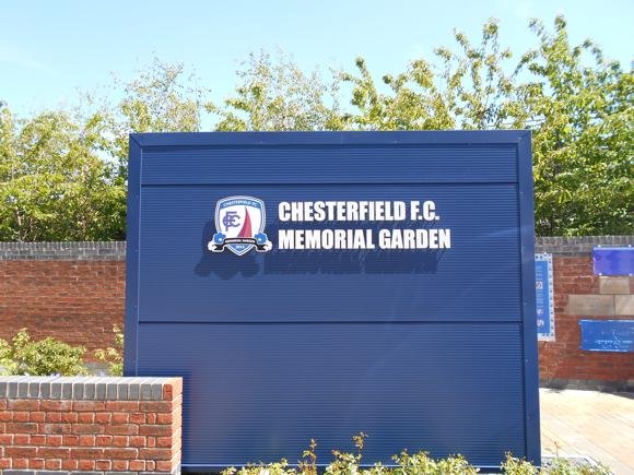 Chesterfield FC Memorial Garden/Paul Martin
