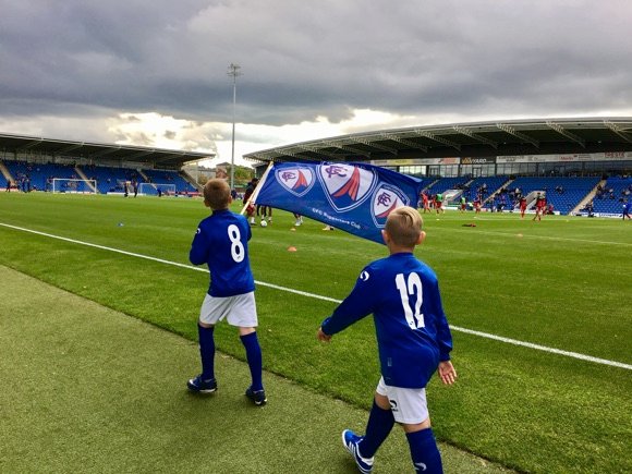 Chesterfield FC match day/@ianherbert