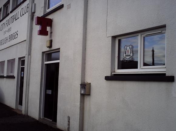 Elgin City FC club bar/Tony Dawber