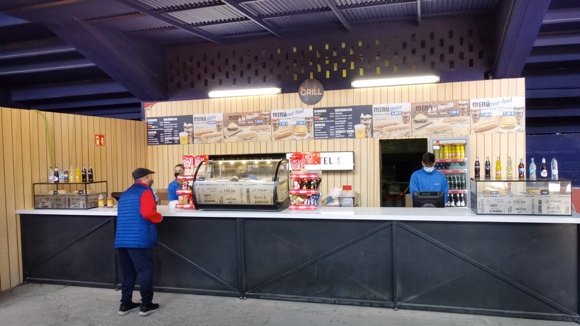 Levante stadium kiosk/Matt Walker