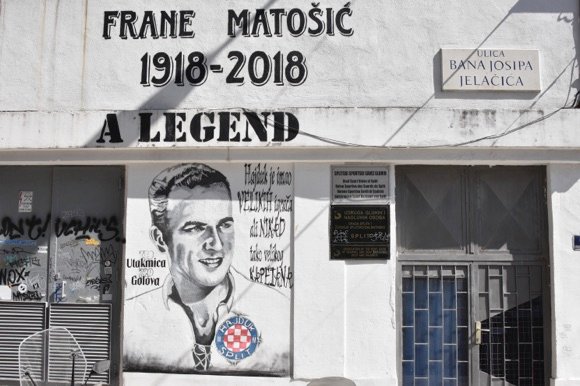 Hajduk mural/Matt Walker